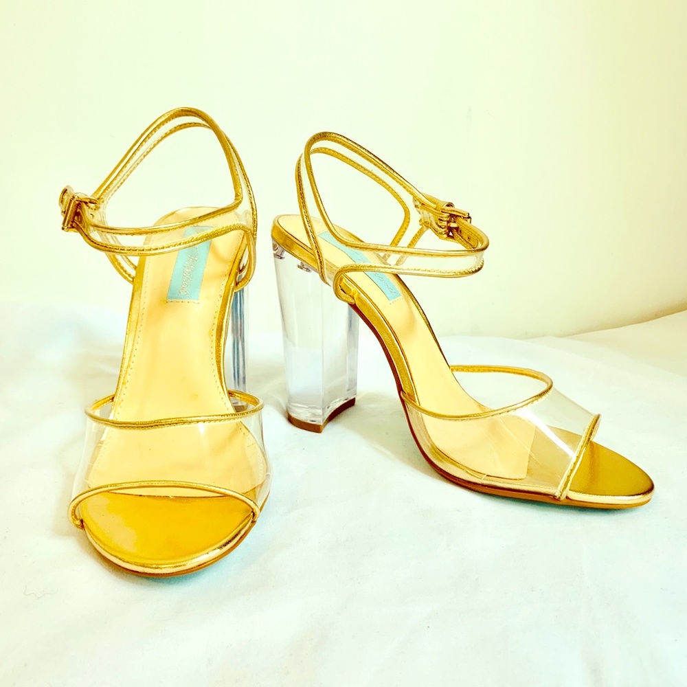 Betsey Johnson Lucite Heels
